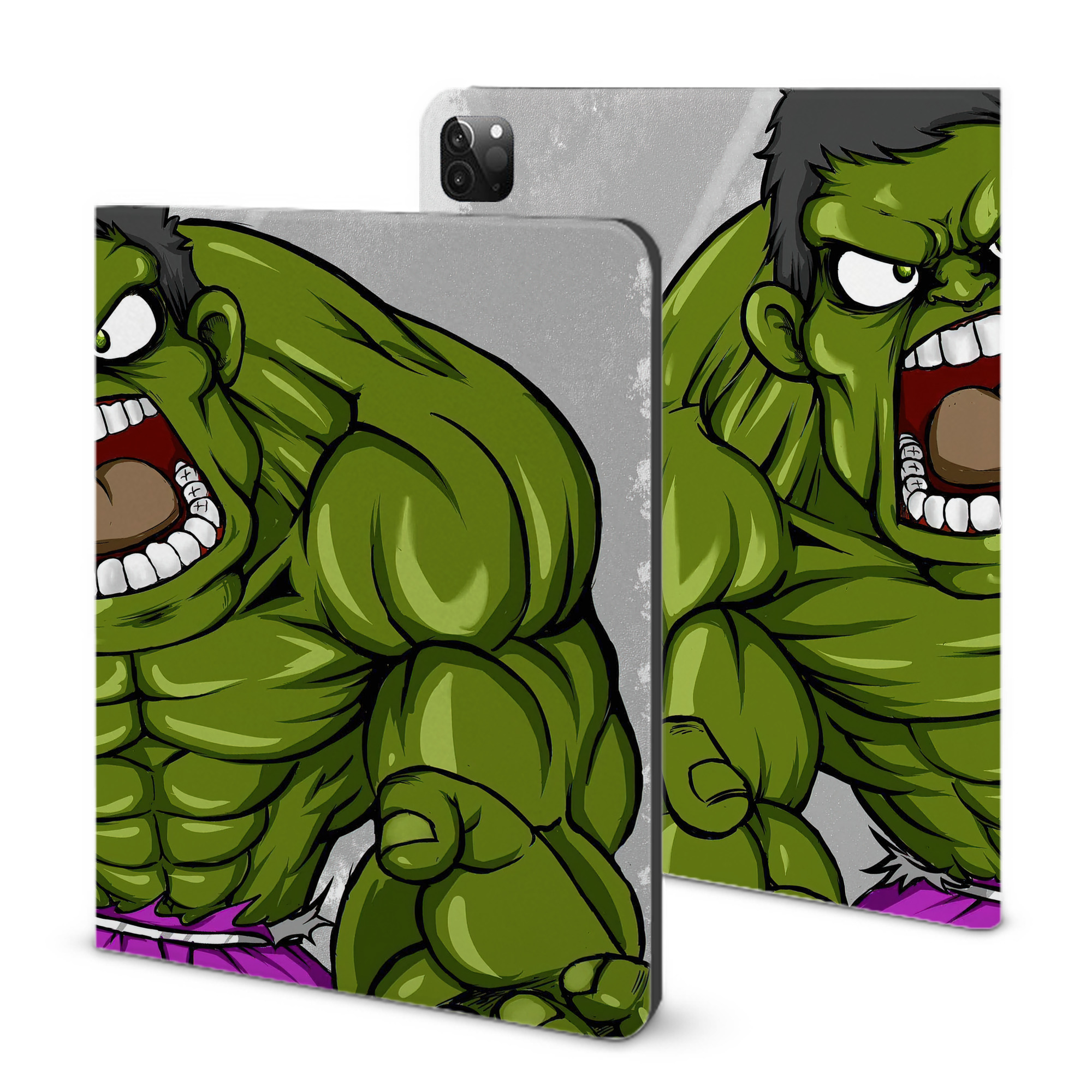 （画像用） アベンジャーズ The Avengers IPadケース ペンホルダー付き ブックスタイルデザイン